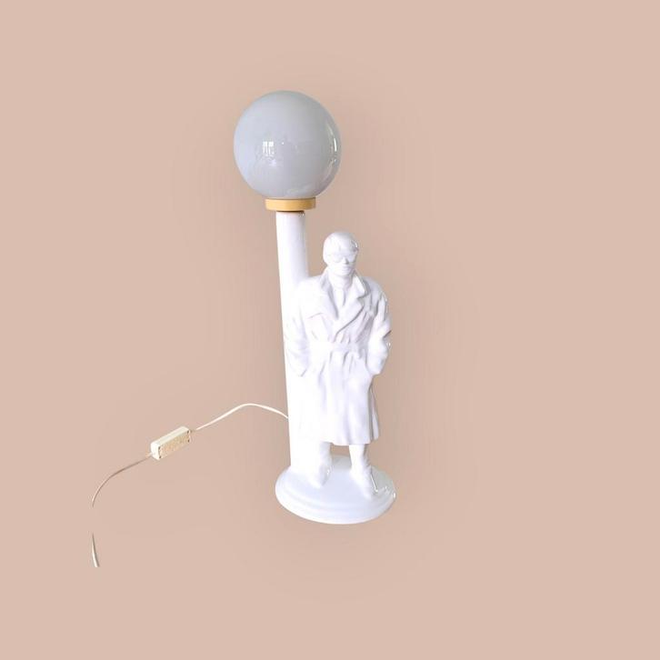 vintage 80's tafellamp, Huis en Inrichting, Lampen | Tafellampen, Gebruikt, Ophalen of Verzenden