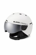 Casque de ski / snowboard Black Crevice avec visière –, Enlèvement, Comme neuf, Ski