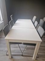 Eettafel met 6 stoelen, Huis en Inrichting, Ophalen