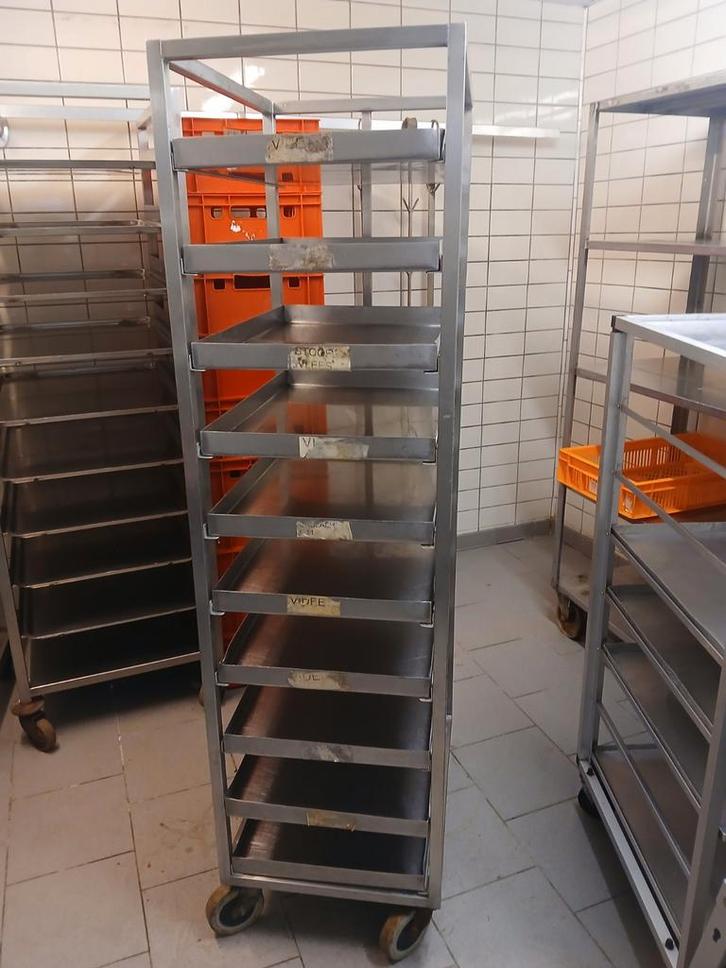 Inox hangkar, Doe-het-zelf en Bouw, Transportwagens, Ophalen