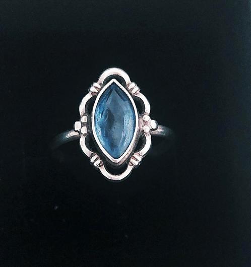 Prachtige art deco zilveren ring, Handtassen en Accessoires, Ringen, Zo goed als nieuw, Zilver, Zilver, Ophalen of Verzenden
