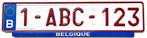 Support-plaque immatriculation européen Belgique, Autos : Pièces & Accessoires, Bentley, Neuf