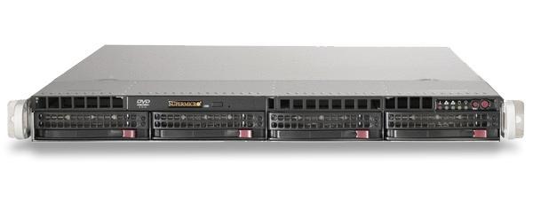 SuperMicro CSE-815 X10DRW-i, Computers en Software, Servers, Refurbished, 2 tot 3 Ghz, 64 GB, Hot swappable onderdelen, Ophalen of Verzenden
