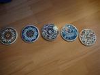 5 mooie onderzetters in faianze steen, Huis en Inrichting, Woonaccessoires | Onderzetters, Ophalen of Verzenden, Zo goed als nieuw