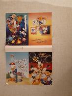 Donald Duck, vintage 70's ,  4 wenskaarten., Boeken, Meerdere stripboeken, Ophalen of Verzenden, Zo goed als nieuw, Walt Disney