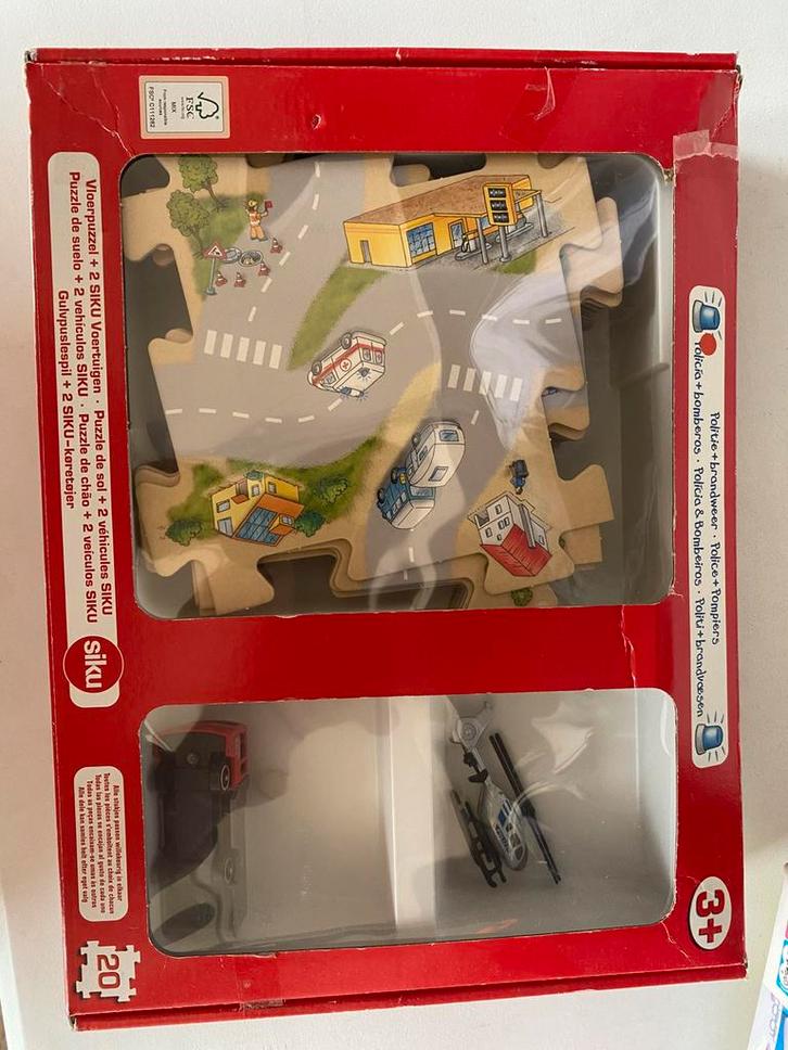 Vloerpuzzel met voertuigen, Kinderen en Baby's, Speelgoed | Kinderpuzzels, Gebruikt, Ophalen