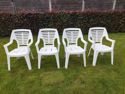 4 tuinstoelen, Tuin en Terras, Tuintafels, Zo goed als nieuw, Ophalen