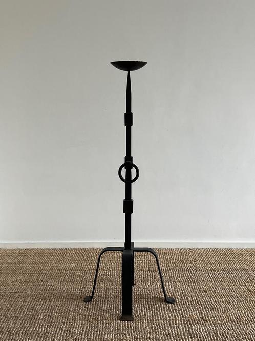 Zeldzame vintage brutalist XL kandelaar, Antiek en Kunst, Antiek | Kandelaars, Ophalen