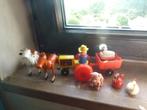 Fisher Price boerderij en bus jaren'60 '70, Kinderen en Baby's, Verzenden, Gebruikt, Overige typen