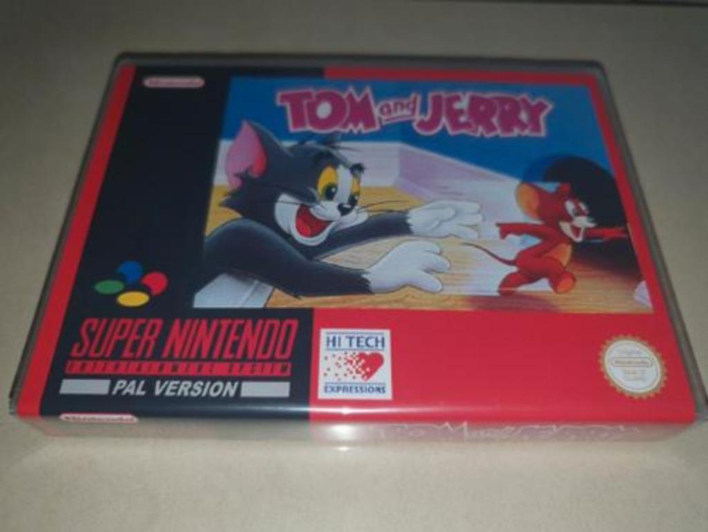 Tom and Jerry SNES Game Case, Verzenden, Zo goed als nieuw