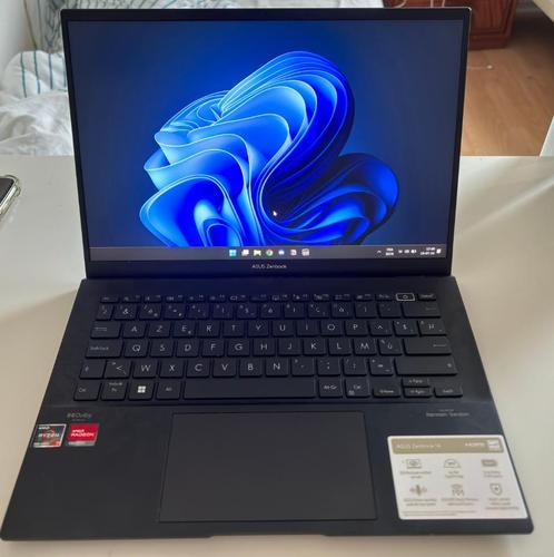 ASUS ZENBOOK, Informatique & Logiciels, Ordinateurs portables Windows, Comme neuf, 14 pouces, SSD, 2 à 3 Ghz, 16 GB, Azerty, Enlèvement