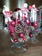 2 Vazen, Ophalen, Overige kleuren, Minder dan 50 cm, Glas