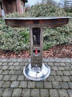 Inox houtskoolbarbecue, Tuin en Terras, Houtskoolbarbecues, Ophalen, Gebruikt