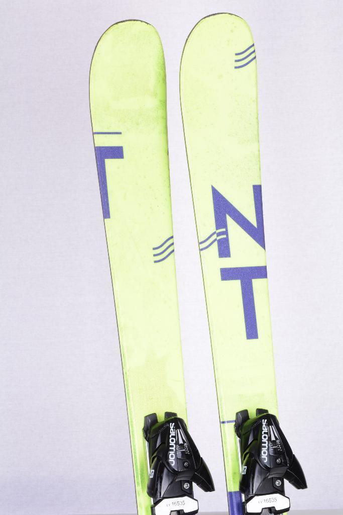 171 freestyle ski's SALOMON TNT, green, twintip, Sport en Fitness, Skiën en Langlaufen, Gebruikt, Ski's, Ski, Salomon, Carve, 160 tot 180 cm