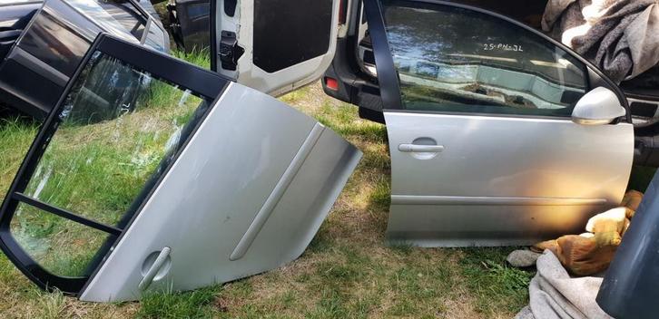 VW GOLF V  PORTIEREN RV+RA  BJ 2004 TOT 2008, Auto-onderdelen, Carrosserie, Deur, Gebruikt, Ophalen of Verzenden