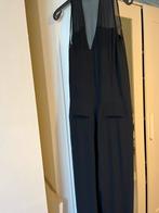Combinaison Jucca, en soie et viscose, Kleding | Dames, Jumpsuits, Maat 38/40 (M), Zwart, Ophalen of Verzenden, Zo goed als nieuw