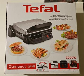 Grill Electrique Tefal GR305012 2000W neuf disponible aux enchères