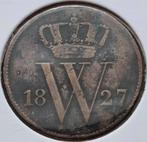 1 Cent 1827 (Brussel) Willem I / Zeldzamer, Enlèvement ou Envoi, Monnaie en vrac