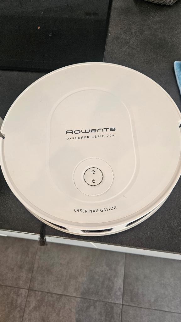 stofzuigrobot Rowenta met dweilfunctie, Elektronische apparatuur, Stofzuigers, Zo goed als nieuw, Stofzuiger, Stofzak, Ophalen