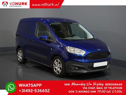 Ford Transit Courier 1.6 TDCI 100 pk Trend Cruise/ Stoelverw, Auto's, Bestelwagens en Lichte vracht, Bedrijf, ABS, Airconditioning