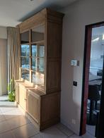 Eiken kast + dressoir, Avec tablette(s), Rustiek, 150 à 200 cm, Comme neuf