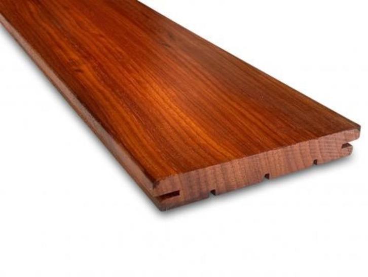 PADOUK / Padoek Terrasplanken 21x145mm Bfix, Tuin en Terras, Terrasdelen en Vlonders, Nieuw, Hout, Ophalen of Verzenden