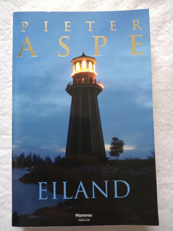 Pieter Aspe - Eiland, Boeken, Thrillers, Zo goed als nieuw, Ophalen of Verzenden