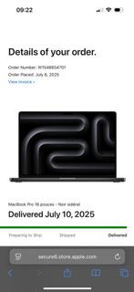Apple Macbook Pro, Computers en Software, Apple Macbooks, 64 GB of meer, 512 GB, Nieuw, 16 inch