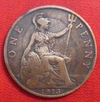 GB 1913 1 penny Georges 5 - port 1,50 euro par courrier, Timbres & Monnaies, Monnaies | Europe | Monnaies non-euro, Enlèvement