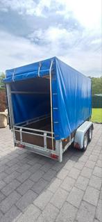 Grote 750kg aanhangwagen afneembare huif. 300x130x170H, Auto diversen, Aanhangers en Bagagewagens, Ophalen of Verzenden, Zo goed als nieuw