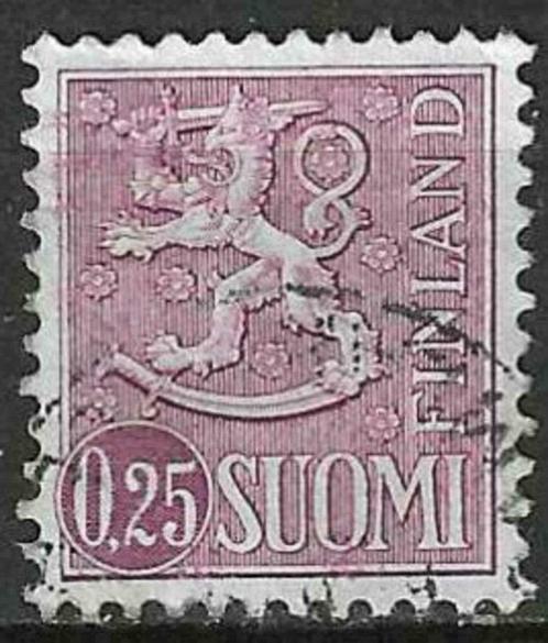 Finland 1963 - Yvert 537 - Leeuw (ST), Postzegels en Munten, Postzegels | Europa | Scandinavië, Gestempeld, Finland, Verzenden
