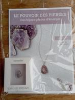 Bijoux pendentif pierre Lepidolite avec certificat : NEUF, Bijoux, Sacs & Beauté, Pierres précieuses, Enlèvement ou Envoi, Neuf