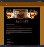 Whiskyfestival Gent 3 september 19:00 x2, Tickets en Kaartjes, Twee personen