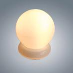 Lampe vintage Space Age Verre Opaline 1960's, Maison & Meubles, Enlèvement, Verre