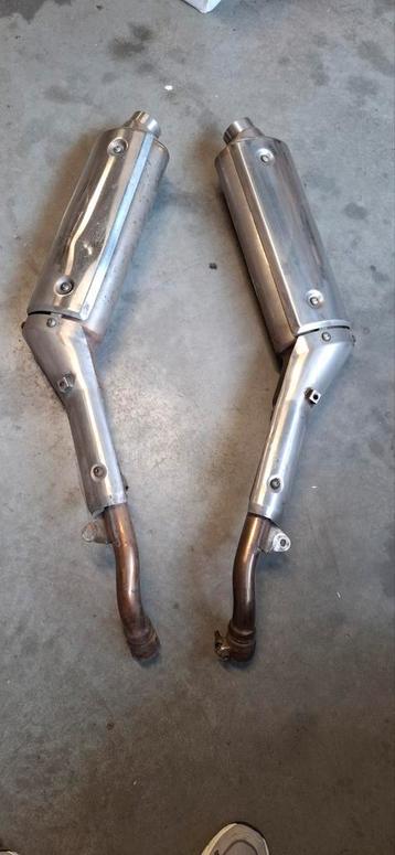 Honda varadero uitlaat dempers xl1000 uitlaten xl 1000, Motoren, Ophalen of Verzenden