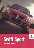 Brochure Suzuki Swift Sport 09-2006 NEDERLAND, Boeken, Auto's | Folders en Tijdschriften, Overige merken, Ophalen of Verzenden