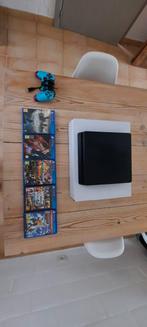 PS4 + 5 games (enkel als set), Ophalen of Verzenden, Refurbished, Slim