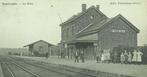 Stambruges (Beloeil) het station (Spoorweg), Ophalen of Verzenden, Voor 1920, Ongelopen, Henegouwen