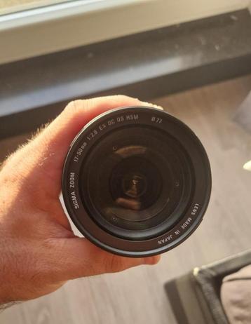 Sigma 17-50 ex dc os hsm beschikbaar voor biedingen