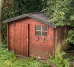 Tuinhuis/berghok in hout, 200 à 400 cm, Enlèvement, Utilisé, Abri de jardin