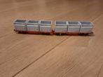 B-models 90102 - double wagon porte-conteneurs ÖBB, Hobby en Vrije tijd, Modeltreinen | H0, Ophalen of Verzenden, Zo goed als nieuw
