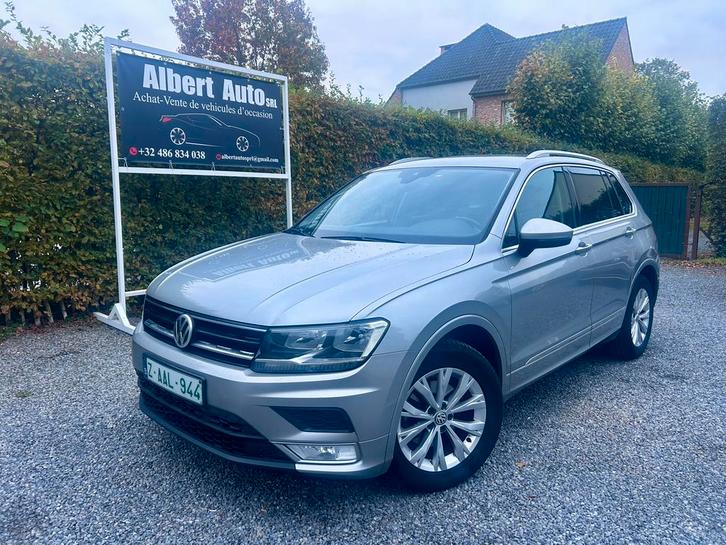 VW TIGUAN 2.0 TDI Diesel 85.KW GPS EURO 6B., Auto's, Volkswagen, Bedrijf, Te koop, Tiguan, ABS, Adaptieve lichten, Airbags, Airconditioning