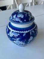 Chinees vaasje, Steen, Blauw, Ophalen of Verzenden, Zo goed als nieuw