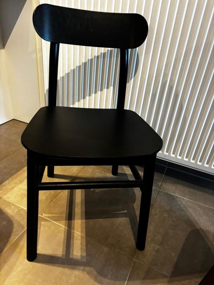 RÖNNINGE IKEA stoel, Huis en Inrichting, Stoelen, Zo goed als nieuw, Eén, Hout, Zwart, Ophalen