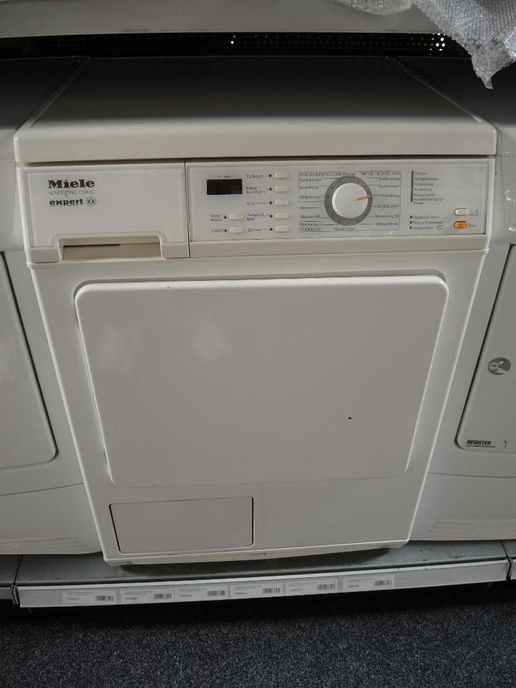 Miele condens droogkast expert, Elektronische apparatuur, Droogkasten, Gebruikt, Condens, Voorlader, 6 tot 8 kg, 85 tot 90 cm