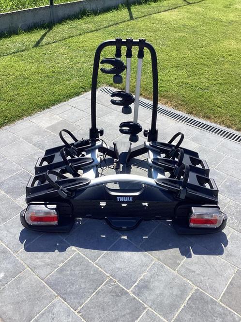 Thule Velocompact 927 voor 3 fietsen. Ook elektrische. 60 kg, Auto diversen, Fietsendragers, Zo goed als nieuw, 2 fietsen, Elektrische fiets