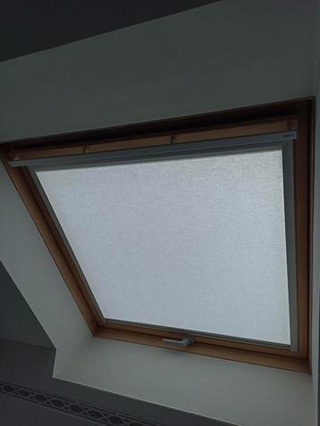 Velux rolgordijn, Enlèvement, Utilisé, Blanc