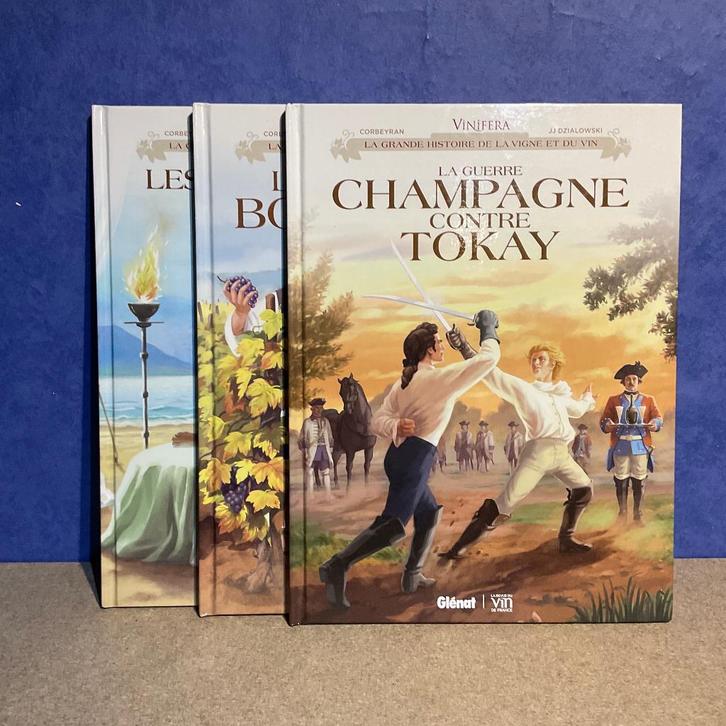 Vinifera - 3 tomes en E.O., Livres, BD, Comme neuf, Plusieurs BD, Enlèvement