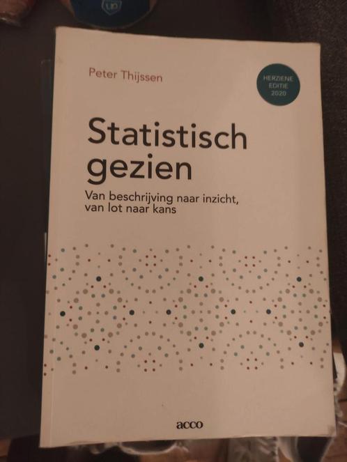 Peter Thijssen - Statistiquement, Livres, Livres d'étude & Cours, Neuf, Enlèvement