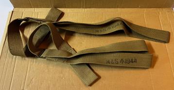 WO2 British Army Stretcher Harness straps pair original 1944 beschikbaar voor biedingen